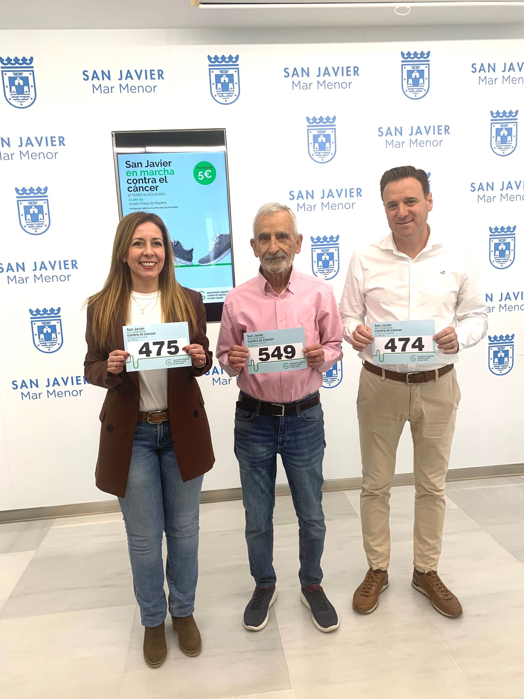 La Marcha Solidaria contra el Cáncer, de San Javier, espera superar los 800 dorsales 